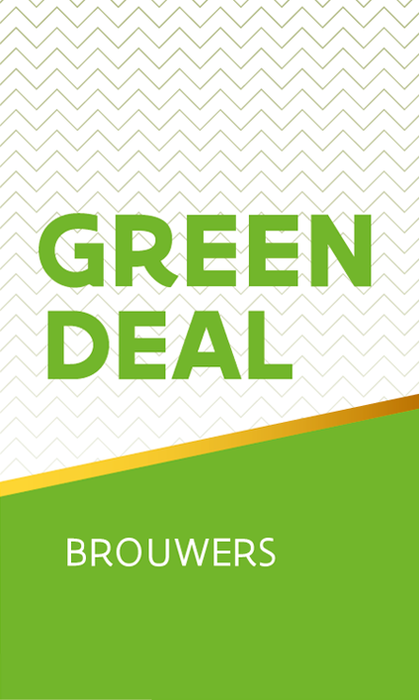 Green Deal Brouwers - verticaal label