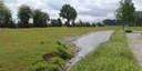 Nieuw wachtbekken langs Moenebroekbeek in Lierde