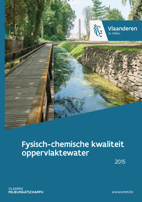 Cover rapport fysisch-chemische kwaliteit waterlopen
