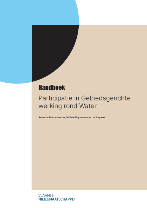 Cover handboek participatie in gebiedsgerichte werking rond water