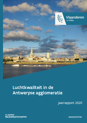 Cover luchtkwaliteit in de Antwerpse agglomeratie 2020