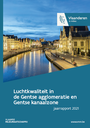 Cover luchtkwaliteit in de Gentse agglomeratie en Gentse kanaalzone - jaarrapport 2021