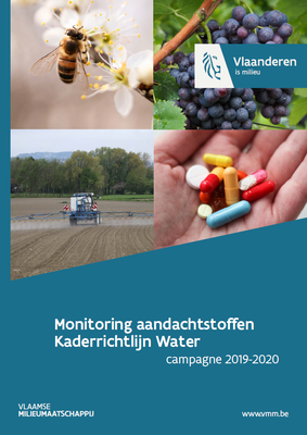 Cover monitoring aandachtstoffen Kaderrichtlijn Water - 2019-2020