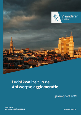 Cover rapport luchtkwaliteit in de Antwerpse agglomeratie – 2019