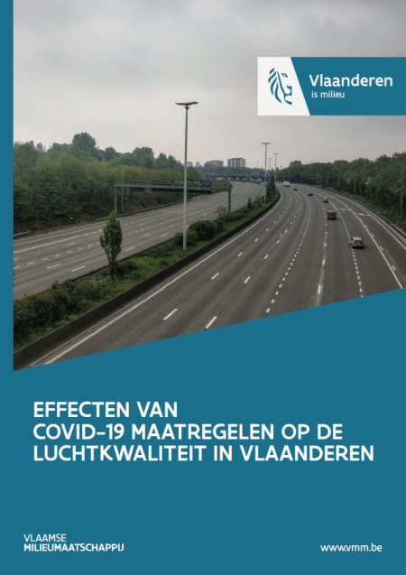 Cover effecten van COVID-19-maatregelen op de luchtkwaliteit in Vlaanderen