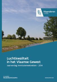 Cover Luchtkwaliteit in het Vlaamse Gewest 2014