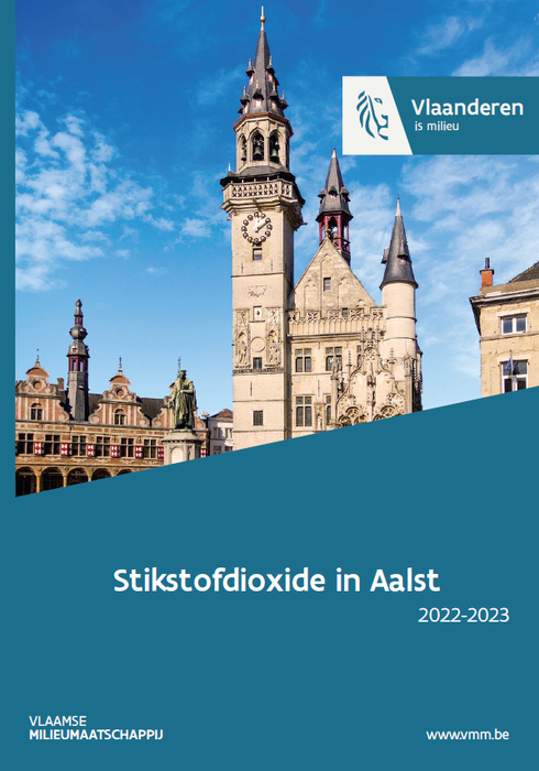 Cover rapport Stikstofdioxide in Aalst 2022-2023