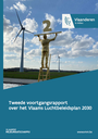 Cover tweede voortgangsrapport Vlaams Luchtbeleidsplan 2030