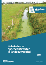 Cover nutriënten in oppervlaktewater in landbouwgebied 2014