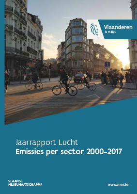 Cover jaarrapport lucht - deel 1 emissies pers sector 2000-2017