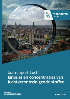 Cover jaarrapport lucht - deel 2 emissies en concentraties van luchtverontreinigende stoffen