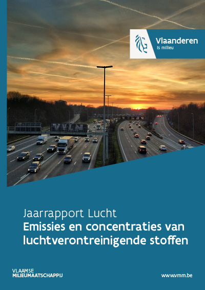 Cover jaarrapport lucht - emissies en concentraties luchtverontreinigende stoffen