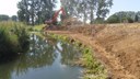 Lokale waterbeheersing: start grondwerken en nieuwe voetgangersbrug (09-07-2018)